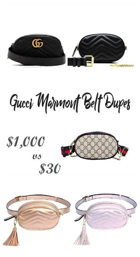 gucci dupe bag|Gucci marmont bag dupe.